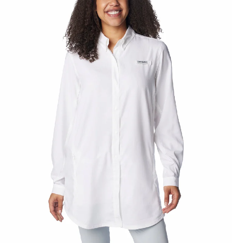 Super Deal Womens PFG Tamiami Long Sleeve Tunic