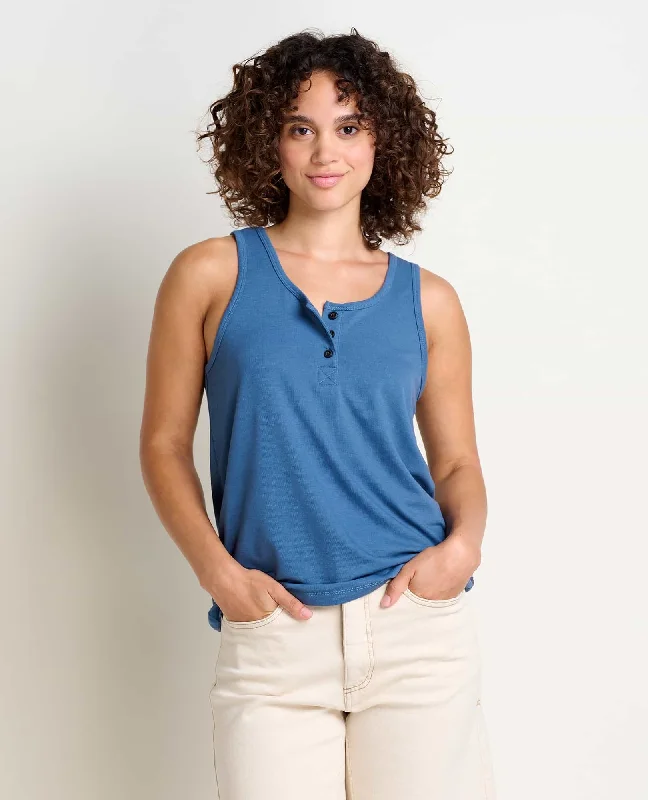 Weekend Flash Sale Women's Piru Henley Tank
