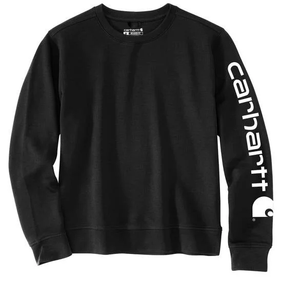Huge Discounts Women's Relaxed Fit Midweight Graphic Crewneck Sweatshirt
