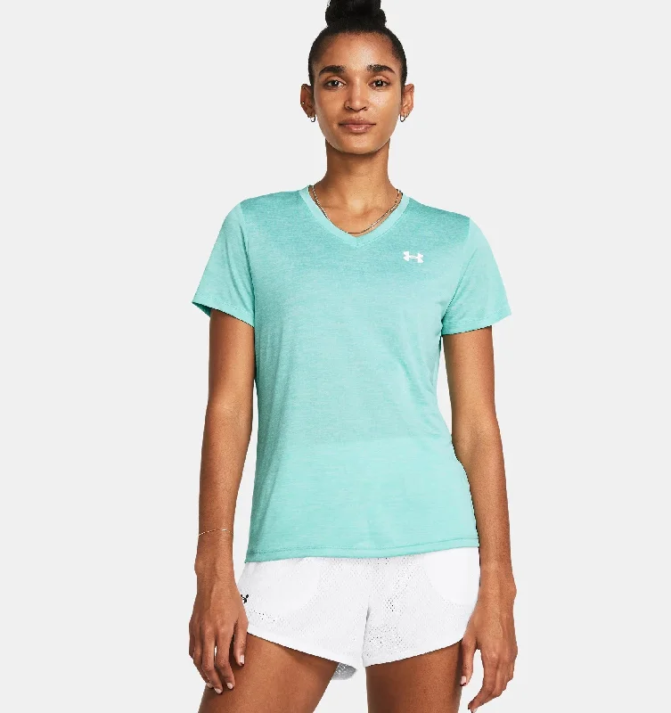 Super Savings Women's Tech Twist V-Neck Short Sleeve