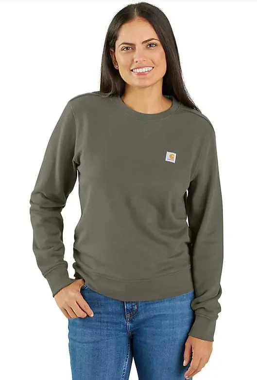 Amazing Deals Women's Tencel Fiber Series Relaxed Fit French Terry Crewneck Sweatshirt