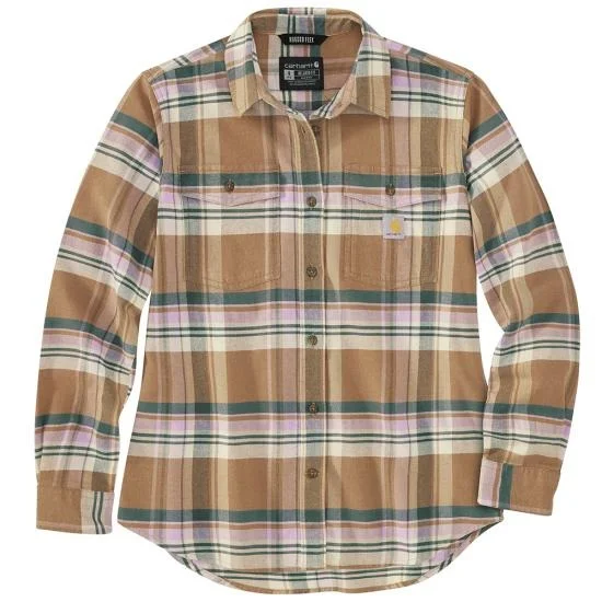 Act Fast Women's TENCEL™ Fiber Series Relaxed Fit Long-Sleeve Flannel Shirt