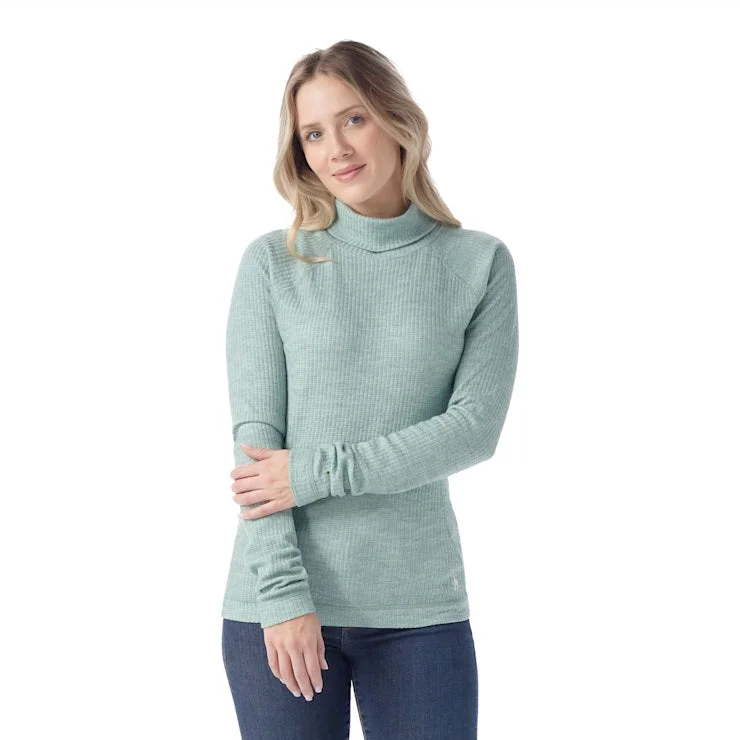 Big Discounts Women's Thermal Merino Rib Turtleneck