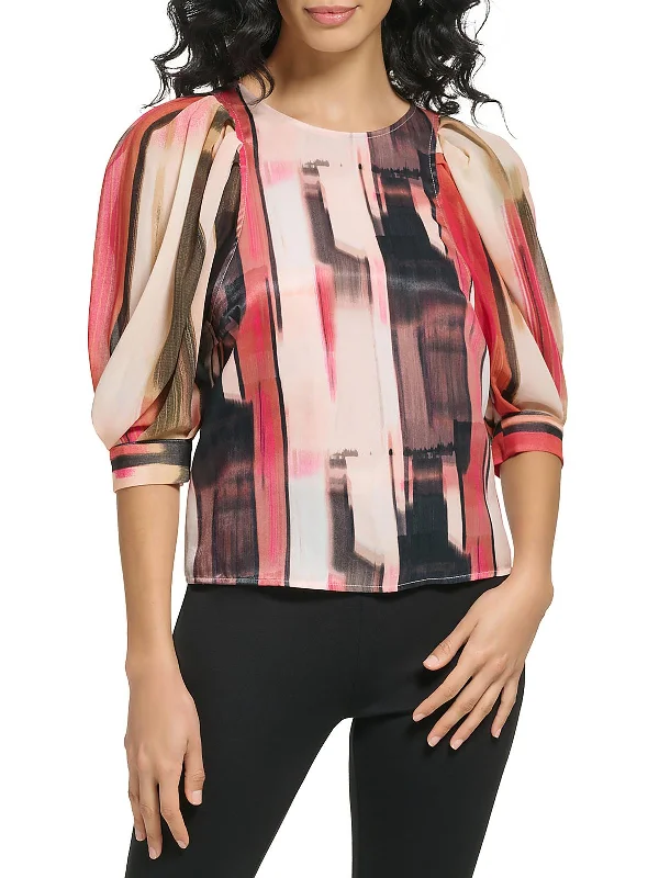Online Exclusive Womens Zipper Pullover Top